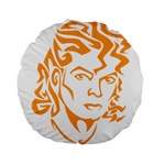 Michael Jackson Standard 15  Premium Round Cushion 