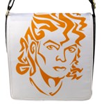 Michael Jackson Flap Closure Messenger Bag (S)