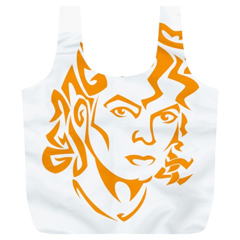 Michael Jackson Full Print Recycle Bag (XL) from ArtsNow.com Front