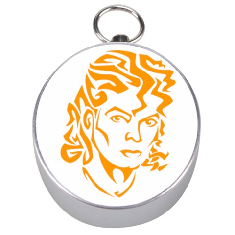 Michael Jackson Silver Compass from ArtsNow.com Front