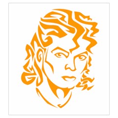 Michael Jackson Drawstring Pouch (XXL) from ArtsNow.com Back