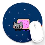 Nyan Cat Round Mousepad