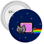 Nyan Cat 3  Button