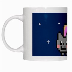 Nyan Cat White Mug from ArtsNow.com Left