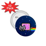 Nyan Cat 1.75  Button (10 pack) 