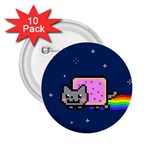 Nyan Cat 2.25  Button (10 pack)