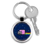 Nyan Cat Key Chain (Round)
