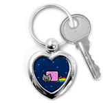 Nyan Cat Key Chain (Heart)