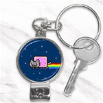Nyan Cat Nail Clippers Key Chain