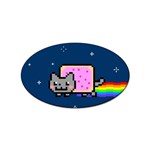 Nyan Cat Sticker (Oval)