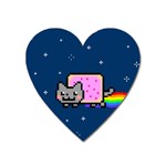 Nyan Cat Magnet (Heart)