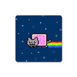 Nyan Cat Magnet (Square)