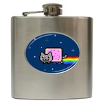 Nyan Cat Hip Flask (6 oz)