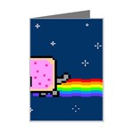 Nyan Cat Mini Greeting Card