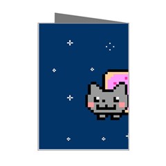 Nyan Cat Mini Greeting Card from ArtsNow.com Right