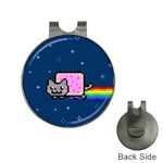 Nyan Cat Golf Ball Marker Hat Clip