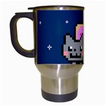 Nyan Cat Travel Mug (White)