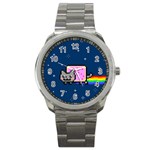 Nyan Cat Sport Metal Watch