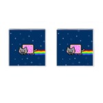 Nyan Cat Cufflinks (Square)