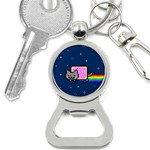 Nyan Cat Bottle Opener Key Chain