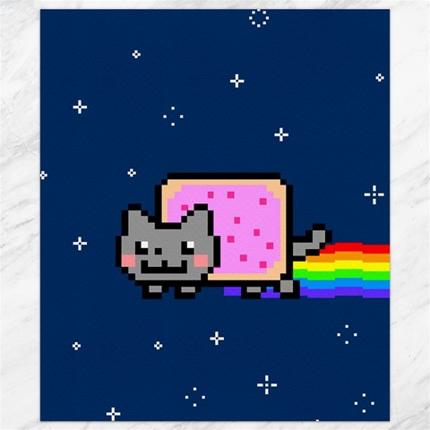 Nyan Cat Canvas 8  x 10  from ArtsNow.com 8.15 x9.66  Canvas - 1