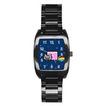 Nyan Cat Stainless Steel Barrel Watch