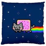 Nyan Cat Standard Flano Cushion Case (One Side)