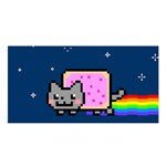 Nyan Cat Satin Shawl