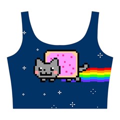 Nyan Cat Midi Sleeveless Dress from ArtsNow.com Top Front