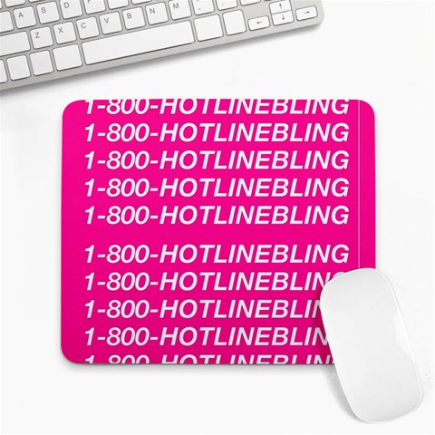 1 800 1 800 1800 Hotline Bling Large Mousepad from ArtsNow.com Front
