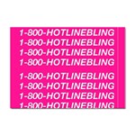 1 800 1 800 1800 Hotline Bling Sticker A4 (100 pack)