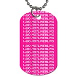 1 800 1 800 1800 Hotline Bling Dog Tag (Two Sides)