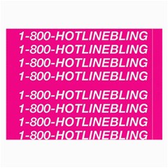1 800 1 800 1800 Hotline Bling Large Glasses Cloth (2 Sides) from ArtsNow.com Front
