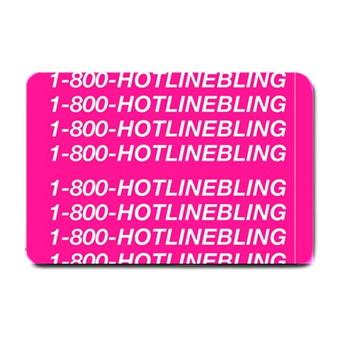 1 800 1 800 1800 Hotline Bling Small Doormat from ArtsNow.com 24 x16  Door Mat