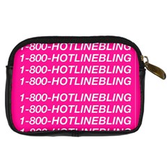 1 800 1 800 1800 Hotline Bling Digital Camera Leather Case from ArtsNow.com Back