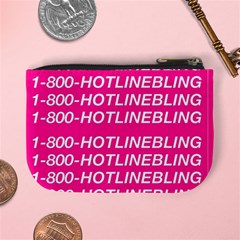 1 800 1 800 1800 Hotline Bling Mini Coin Purse from ArtsNow.com Back