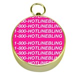 1 800 1 800 1800 Hotline Bling Gold Compass