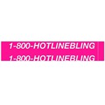 1 800 1 800 1800 Hotline Bling Flano Scarf (Large)