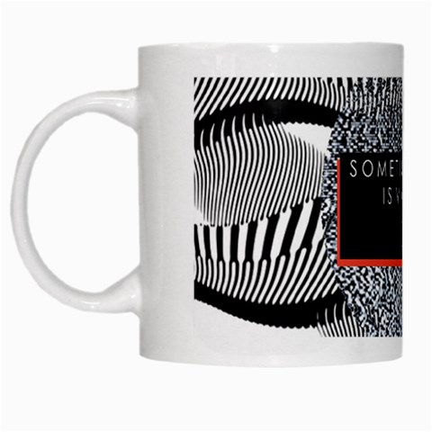 Sometimes Quiet Is Violent Twenty One Pilots The Meaning Of Blurryface Album White Mug from ArtsNow.com Left