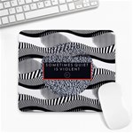 Sometimes Quiet Is Violent Twenty One Pilots The Meaning Of Blurryface Album Large Mousepad