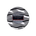 Sometimes Quiet Is Violent Twenty One Pilots The Meaning Of Blurryface Album Rubber Coaster (Round)