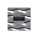 Sometimes Quiet Is Violent Twenty One Pilots The Meaning Of Blurryface Album Magnet (Square)