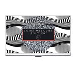 Sometimes Quiet Is Violent Twenty One Pilots The Meaning Of Blurryface Album Business Card Holder
