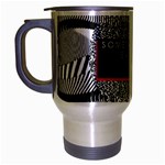 Sometimes Quiet Is Violent Twenty One Pilots The Meaning Of Blurryface Album Travel Mug (Silver Gray)