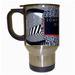 Sometimes Quiet Is Violent Twenty One Pilots The Meaning Of Blurryface Album Travel Mug (White)