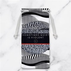Sometimes Quiet Is Violent Twenty One Pilots The Meaning Of Blurryface Album Jewelry Bag from ArtsNow.com Back