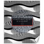 Sometimes Quiet Is Violent Twenty One Pilots The Meaning Of Blurryface Album Canvas 8  x 10 