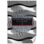 Sometimes Quiet Is Violent Twenty One Pilots The Meaning Of Blurryface Album Canvas 20  x 30 