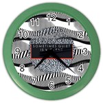Sometimes Quiet Is Violent Twenty One Pilots The Meaning Of Blurryface Album Color Wall Clock