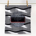 Sometimes Quiet Is Violent Twenty One Pilots The Meaning Of Blurryface Album Face Towel